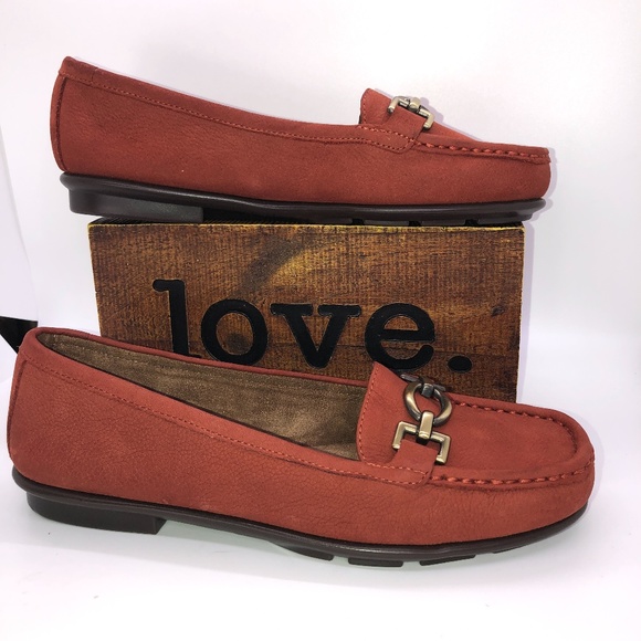 AEROSOLES Shoes - AEROSOLES StitchNTurn Hazelnut Slip On Loafers-7